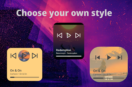 Music Widgets for Car Devices ekran görüntüsü
