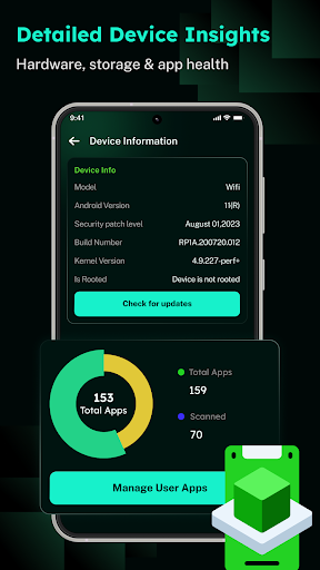 Software Update Scanner App ekran görüntüsü