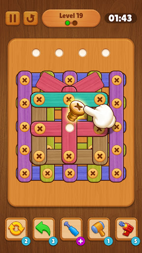 Magic Screw & Wooden Puzzle ekran görüntüsü