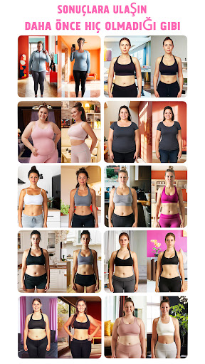 Pilates Fitness Ev Egzersizi ekran görüntüsü