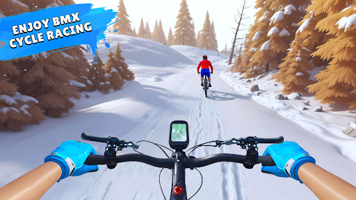 Offroad BMX Cycle:Bicycle Game ekran görüntüsü