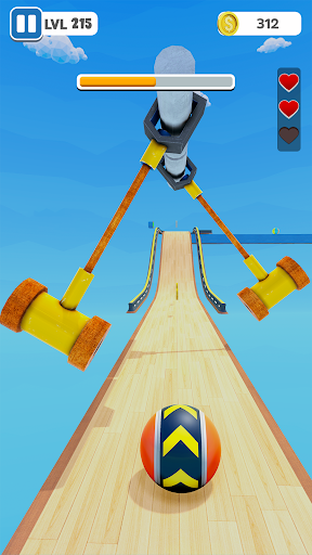 Skyball Run Rolling Ball Game ekran görüntüsü