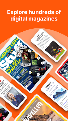 Pocketmags Magazine Newsstand ekran görüntüsü
