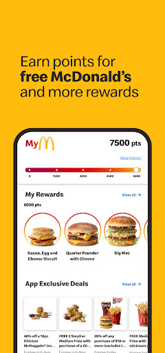 McDonald's ekran görüntüsü