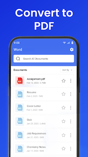 Word Office: docx dosya acma ekran görüntüsü