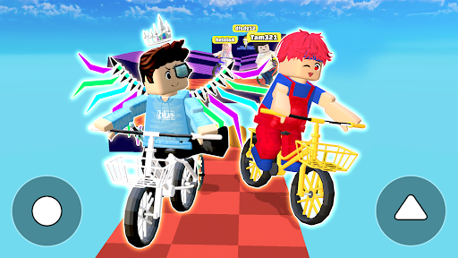 Bike Parkour: Obby Game ekran görüntüsü