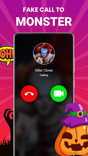 Monster Call: Prank Video Call ekran görüntüsü