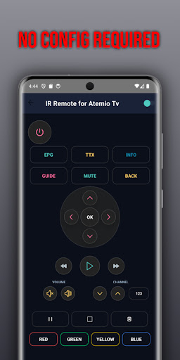 Remote for Atemio tv ekran görüntüsü
