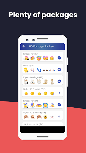 GIF stickers for WhatsApp ekran görüntüsü
