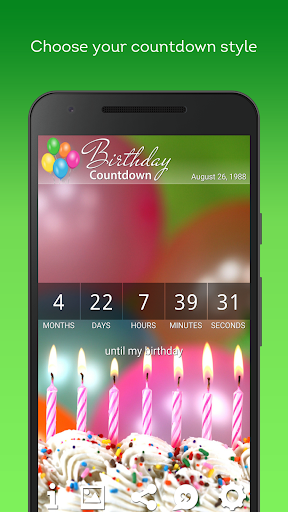 Birthday Countdown ekran görüntüsü
