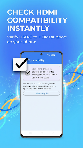 Screen cast HDMI USB connector ekran görüntüsü