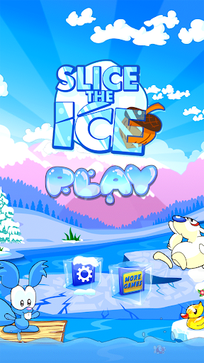 Slice the Ice - physics game! ekran görüntüsü