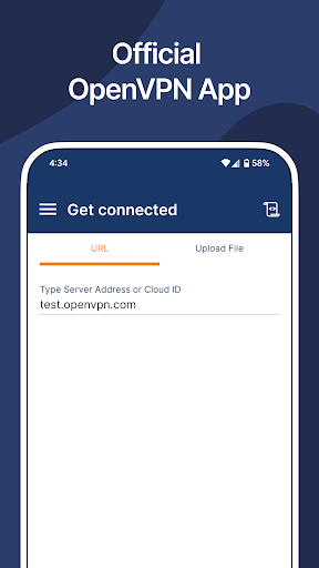 OpenVPN Connect ekran görüntüsü