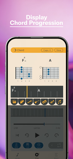 Extrack: Stem Separator, Chord ekran görüntüsü