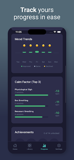Flow Breath - Breathing Timer ekran görüntüsü