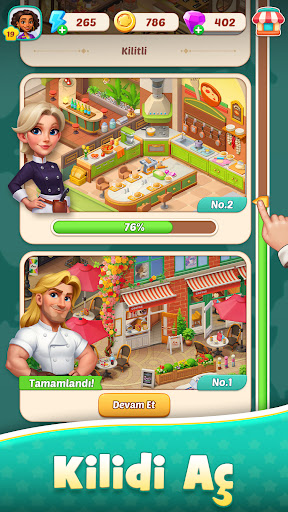 Foodstars: Birleştir ve Pişir ekran görüntüsü
