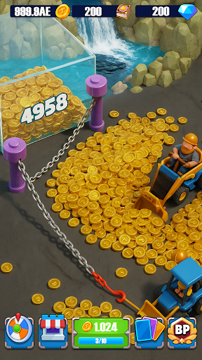Idle Gold Miner: Kaz ve Yönet ekran görüntüsü
