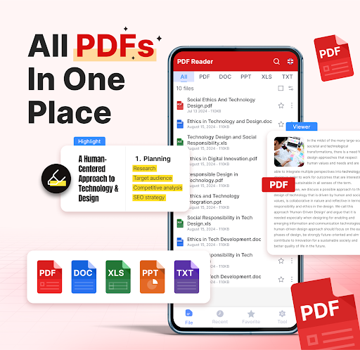PDF Reader - PDF View & Editor ekran görüntüsü