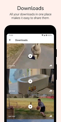 Video Downloader for Reddit ekran görüntüsü