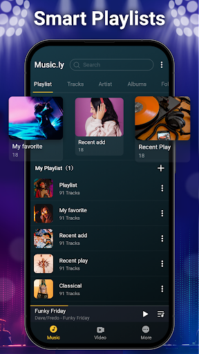 Müzik Çalar ve MP3:Echo Player ekran görüntüsü