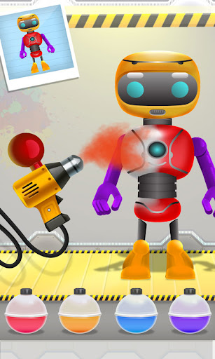 robot fabrika oyuncak yapıcı ekran görüntüsü
