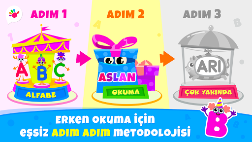 Alfabe okuma yazma öğreniyorum ekran görüntüsü