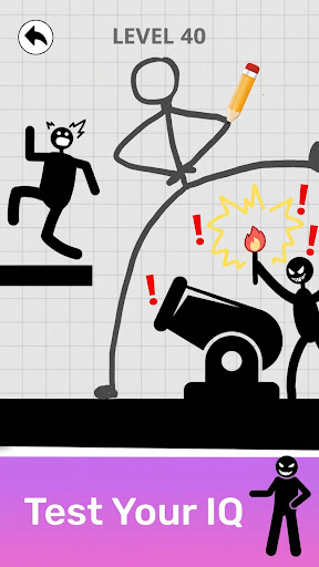 Save Stickman: Brain Draw Line ekran görüntüsü