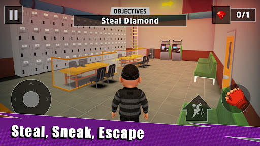 Steal N Escape - Thief Sim 3D ekran görüntüsü