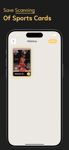 Sports Card Scanner ekran görüntüsü