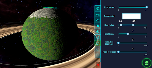 Stars and Planets Simulator ekran görüntüsü