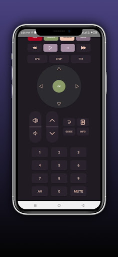 Remote for Techno box Tv ekran görüntüsü