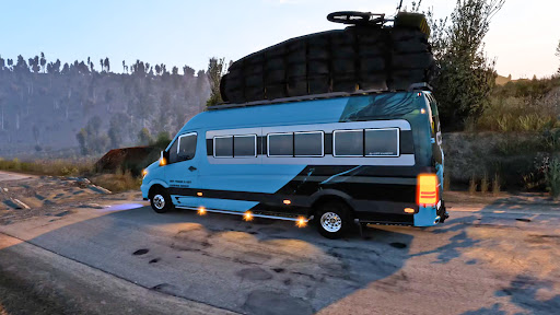 Van Driver Simulator Bus Games ekran görüntüsü
