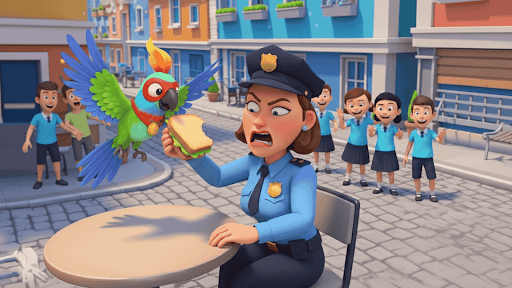 I Am Funny Bird Simulator Game ekran görüntüsü