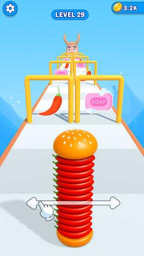Burger pişirme oyunları ekran görüntüsü