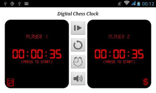 Digital Chess Clock ekran görüntüsü