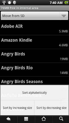 Force2SD lite [root] ekran görüntüsü