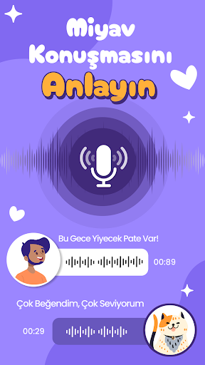 İnsandan kediye çevirmen ekran görüntüsü