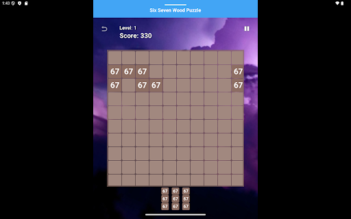 Six Seven 67 Wood Puzzle ekran görüntüsü