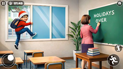 Santa School Escape Simulator ekran görüntüsü