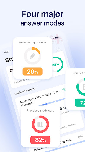 AU Citizenship Test 2026 ekran görüntüsü