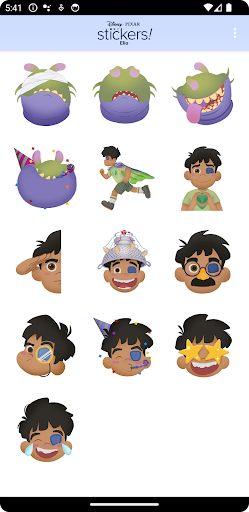 Pixar Stickers: Elio ekran görüntüsü
