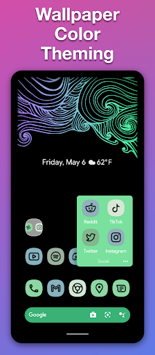 Action Launcher ekran görüntüsü