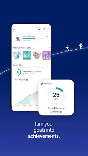 ASICS Runkeeper: Fitness App ekran görüntüsü