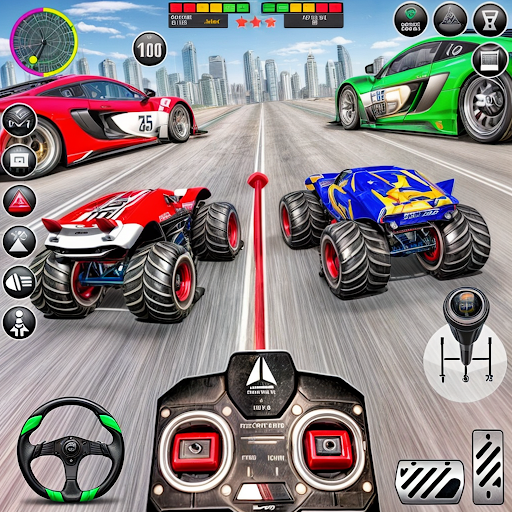 Toy Car Stunts GT Racing Games ekran görüntüsü