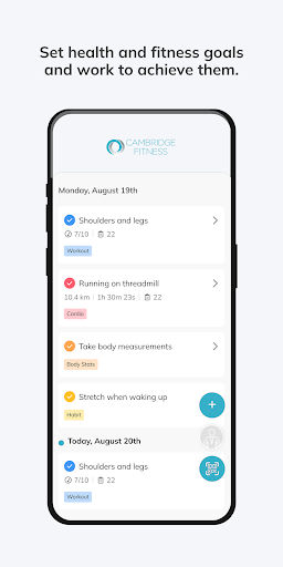 Cambridge Fitness ekran görüntüsü