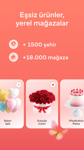 Udora: Hediye, Çiçek teslimi ekran görüntüsü