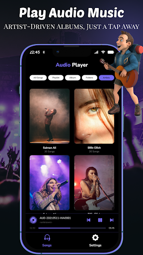 MP3 Music Player: Audio Player ekran görüntüsü