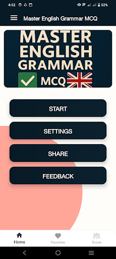 Master English Grammar MCQ ekran görüntüsü