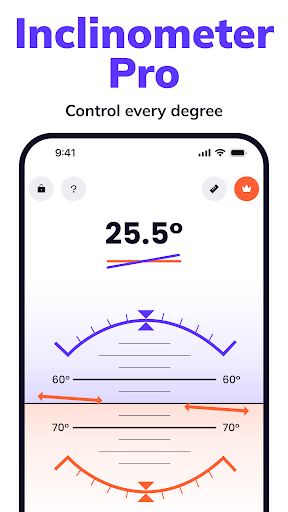 Inclinometer Pro: Angle Meter ekran görüntüsü
