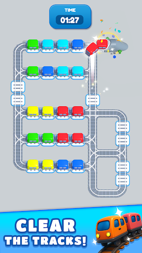 Train Sort - Color Match ekran görüntüsü